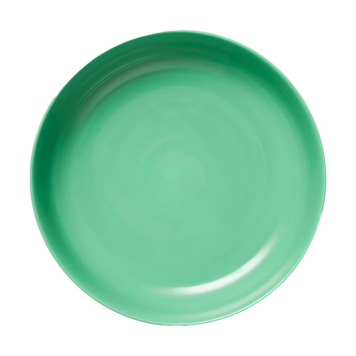 Rhombe serving bowl Ø28 cm, Green Lyngby Porcelæn