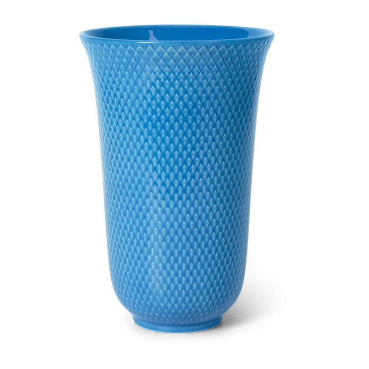 Rhombe vase 20 cm, Blue Lyngby Porcelæn