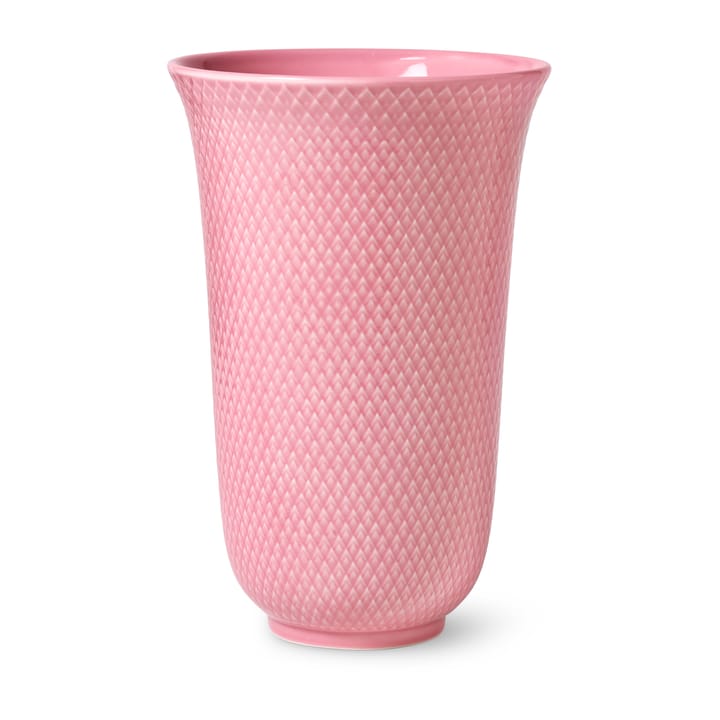 Rhombe vase 20 cm, Pink Lyngby Porcelæn