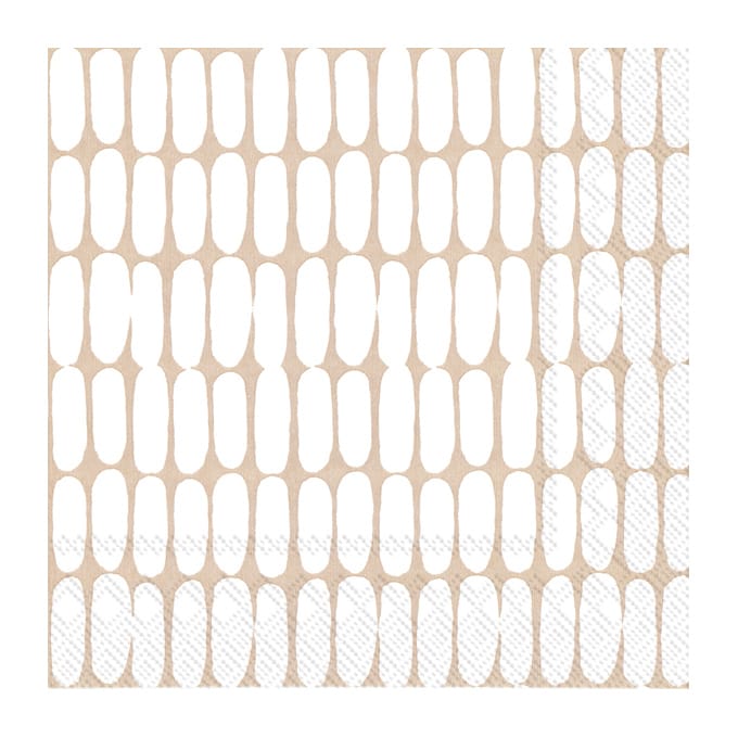 Alku napkin 33x33 cm 20-pack - Cream - Marimekko