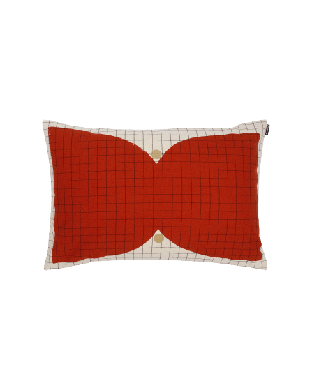 Kalendi pillowcase 40x60 cm, Red-white Marimekko