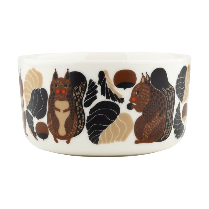 Kurre bowl 5 dl, White-brown-green Marimekko