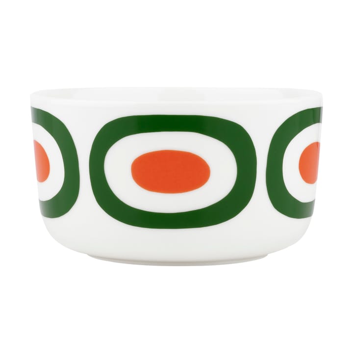 Melooni bowl 5 dl, White-green-orange Marimekko