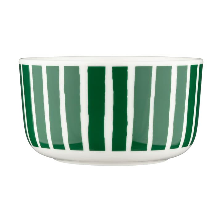 Oiva Piccolo bowl 50 cl - Green-White - Marimekko