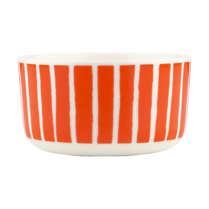 Oiva Piccolo bowl 50 cl, White-orange Marimekko