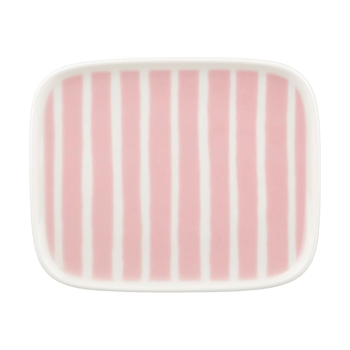 Oiva Piccolo plate 12x15 cm - Pink - Marimekko