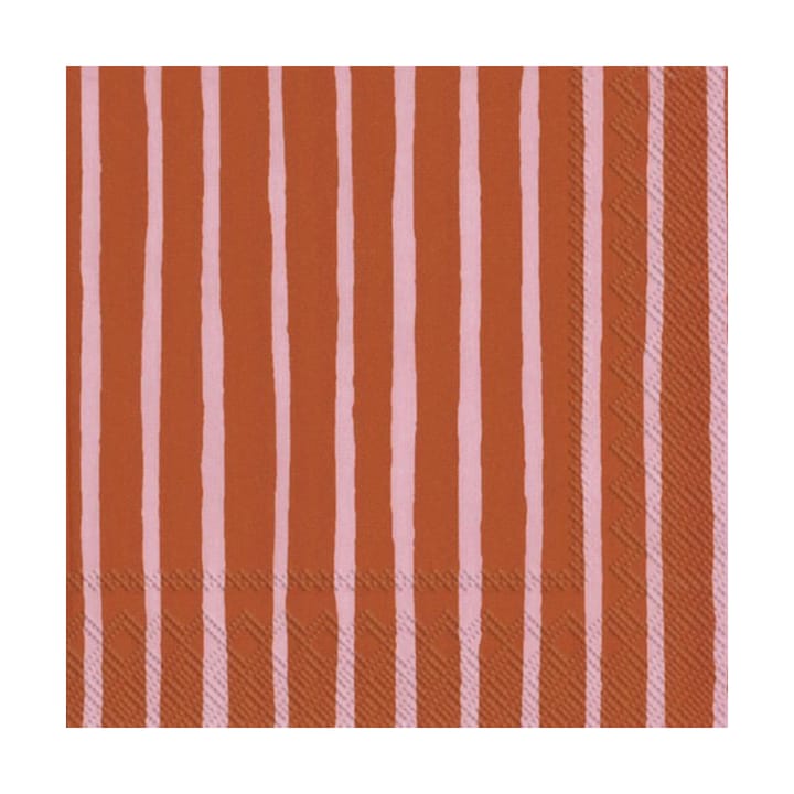 Piccolo napkin 33x33 cm 20-pack - Pink-orange - Marimekko