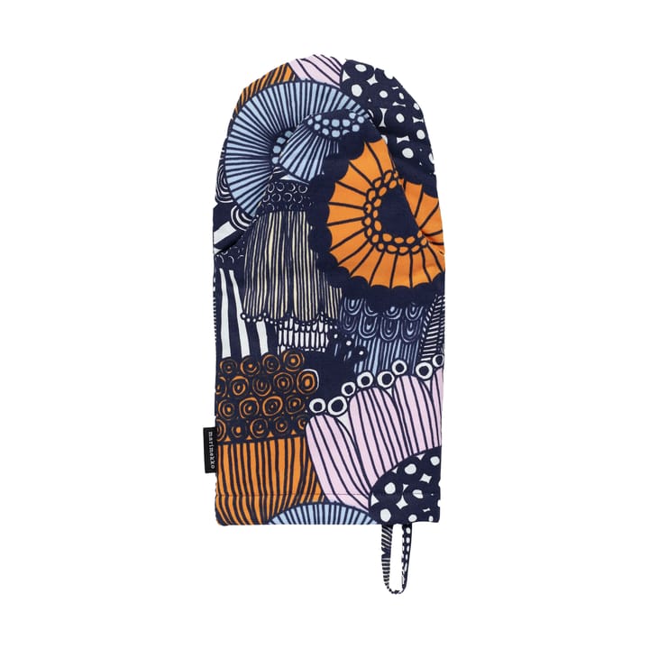 Pieni Siirtolapuutarha oven mitt - White-yellow-orange-light blue - Marimekko