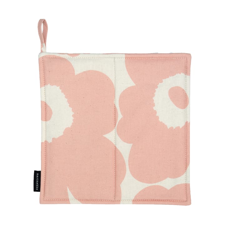 Pieni Unikko pot holder 21,5x21,5 cm, Cotton-peach Marimekko