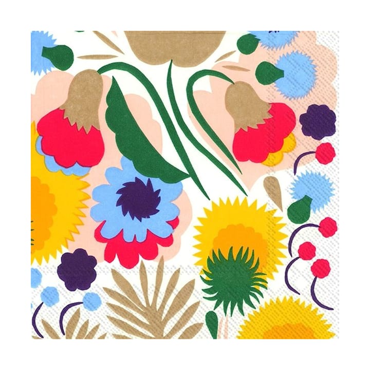 Pikkukellukka napkin 33x33 cm 20-pack - Multi - Marimekko