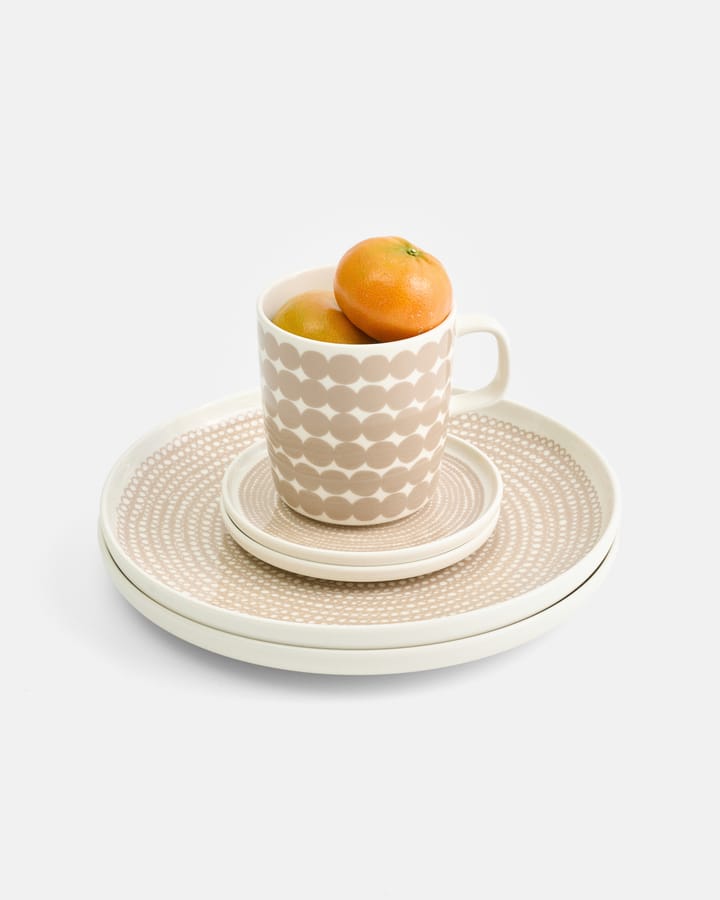 Räsymatto mug 4 dl, White-beige Marimekko