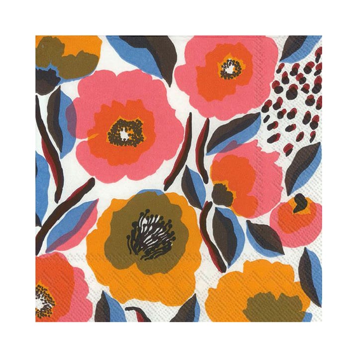 Rosarium napkin 33x33 cm 20-pack - white - Marimekko