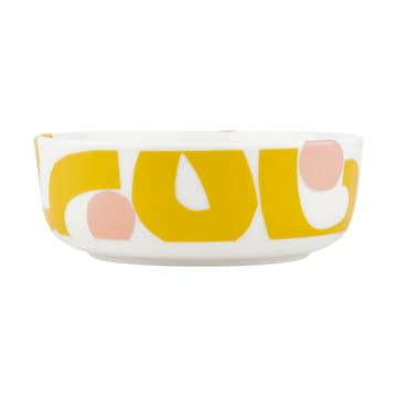 Seppel bowl 4 dl - White-spring yellow - Marimekko