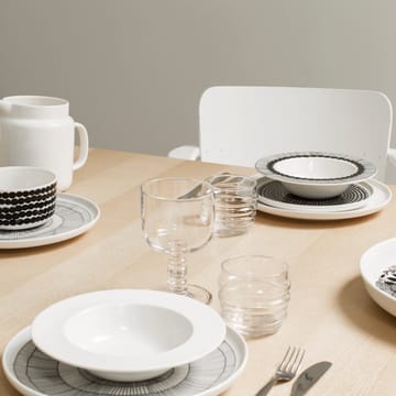 Siirtolapuutarha deep plate Ø 20 cm 4-pack black - undefined - Marimekko