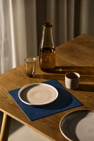 Siirtolapuutarha plate Ø 25 cm - Terra-white - Marimekko