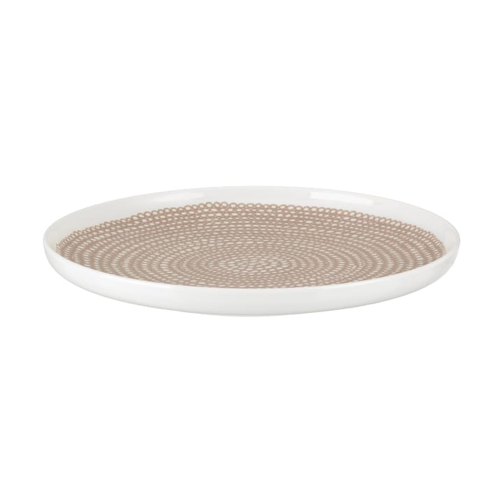 Siirtolapuutarha plate Ø 25 cm, White-beige Marimekko