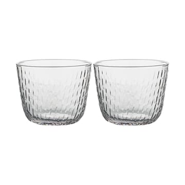 Syksy drinking glass 2 dl 2-pack - Clear - Marimekko