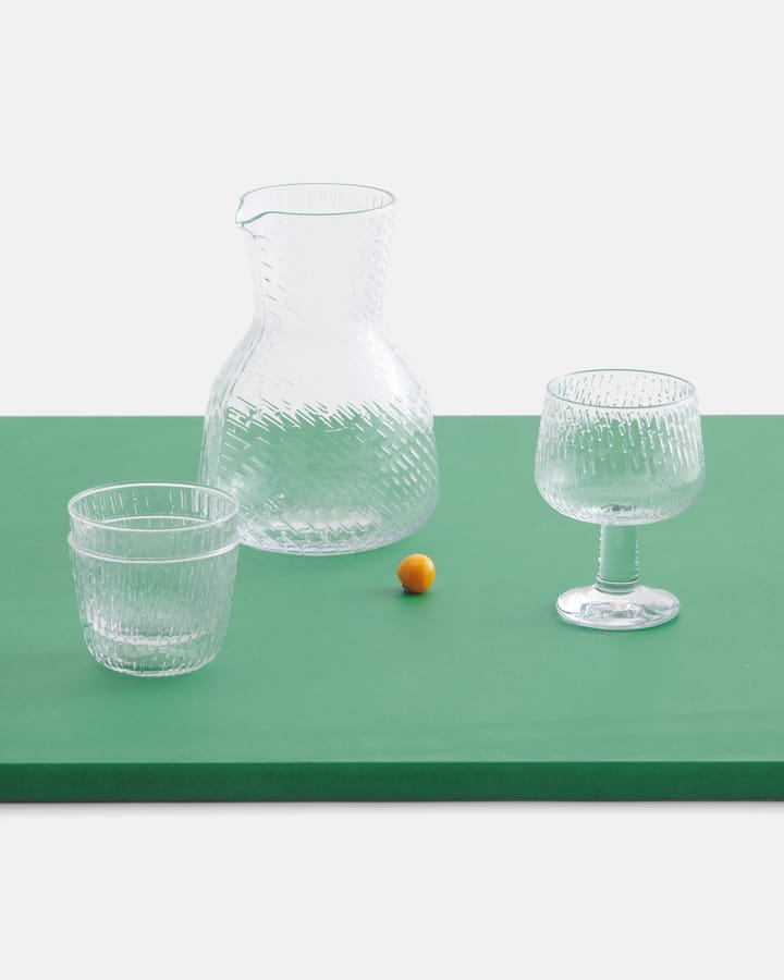 Syksy glass decanter 1,5 l, Clear Marimekko