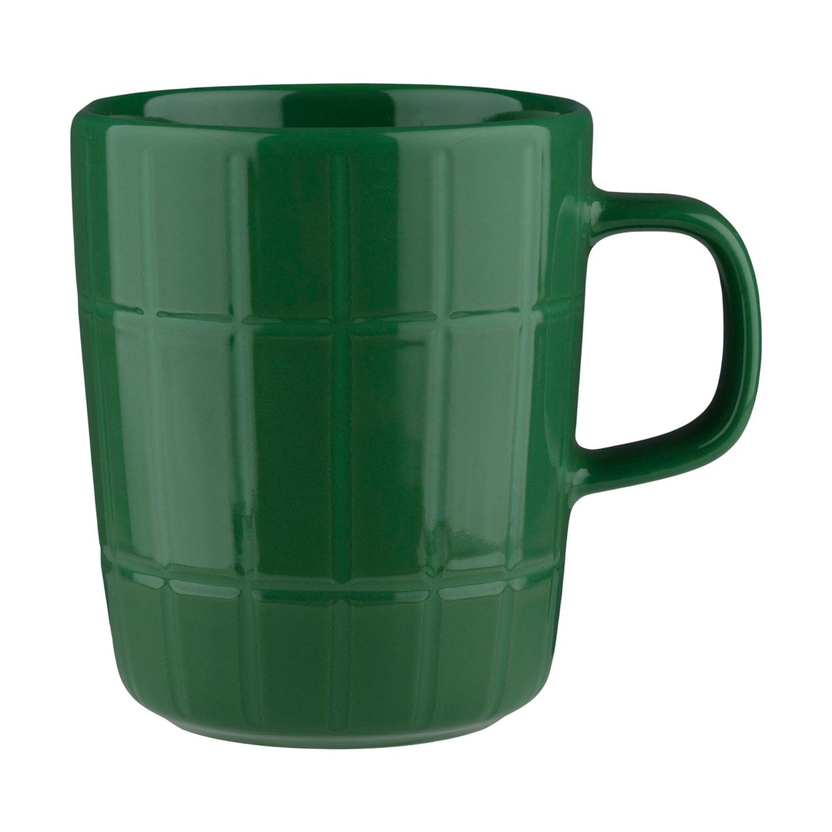 Marimekko Tiiliskivi mug 25 cl Dark green - View 2