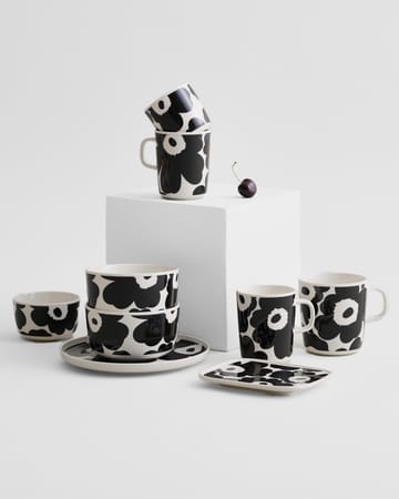 Unikko bowl 2.5 dl - black and white - Marimekko