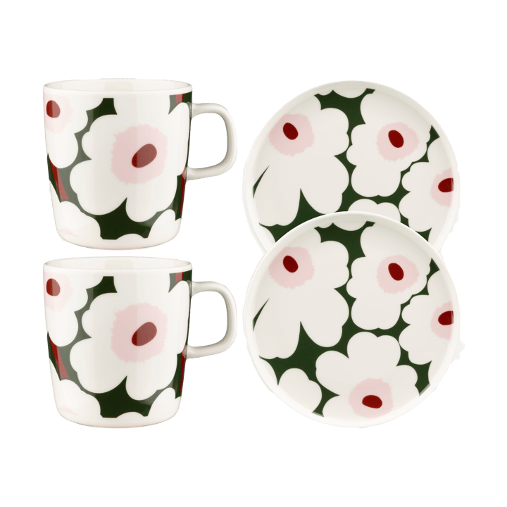 Unikko breakfast set - Green - Marimekko