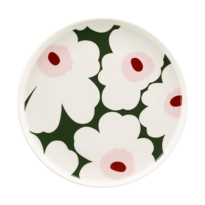 Unikko plate 20 cm - Green - Marimekko