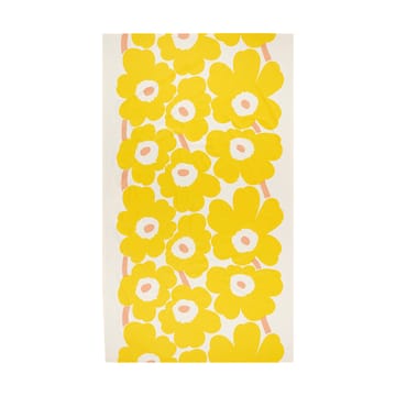 Unikko tablecloth 140x250 cm - Cotton-yellow-pink - Marimekko