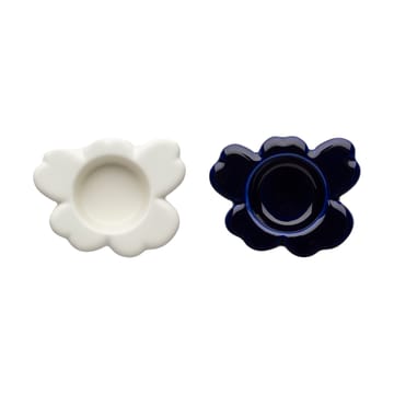 Unikko tealight holder 3x10 cm - Matte white - Marimekko