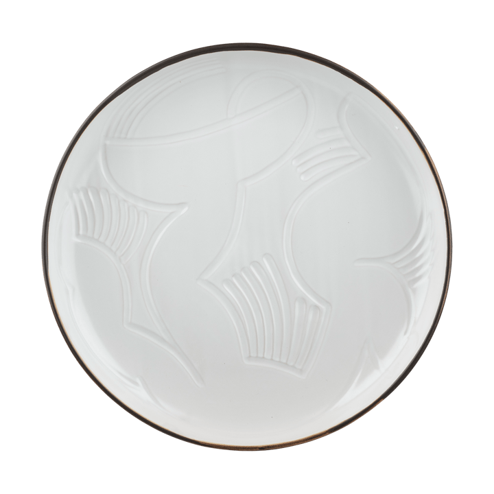 Vildmo plate Ø32 cm - Terra-white - Marimekko