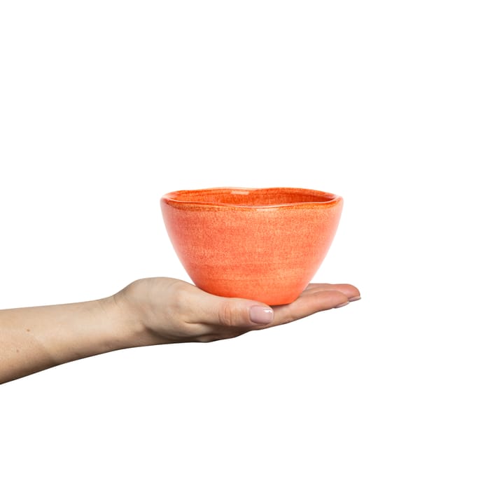 Basic organic bowl 12 cm, Orange Mateus