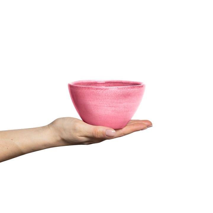 Basic organic bowl 12 cm, Pink Mateus