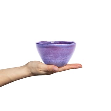 Basic organic bowl 12 cm - Violet - Mateus