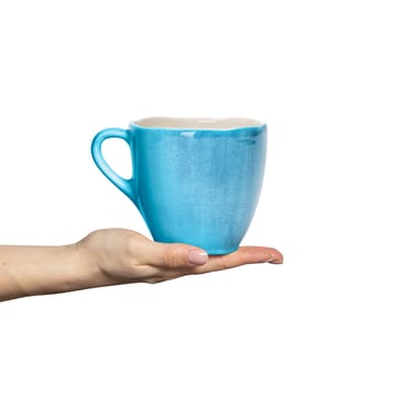 Basic organic mug 60 cl - Turquoise - Mateus