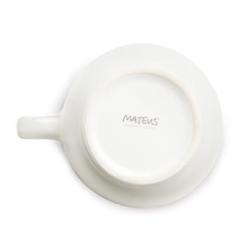 Basic organic mug 60 cl - white - Mateus