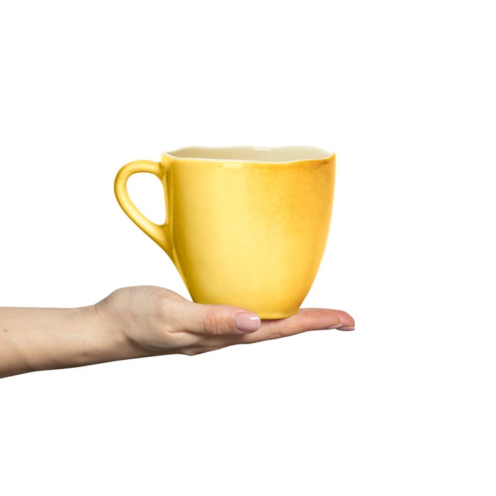 Basic organic mug 60 cl, Yellow Mateus