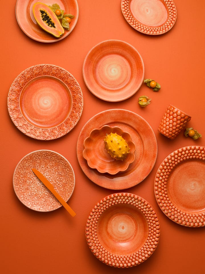 Basic plate 21 cm, Orange Mateus