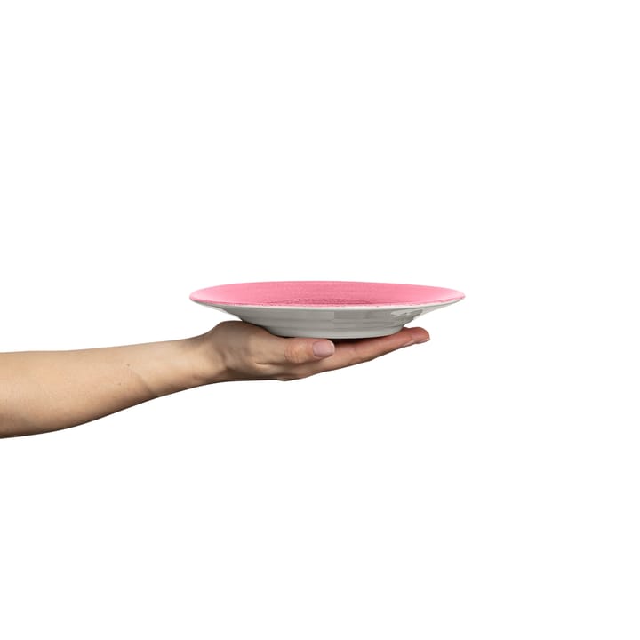 Basic plate 21 cm, Pink Mateus