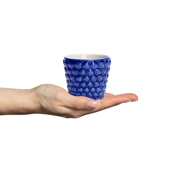 Bubbles espresso cup 10 cl, Blue Mateus