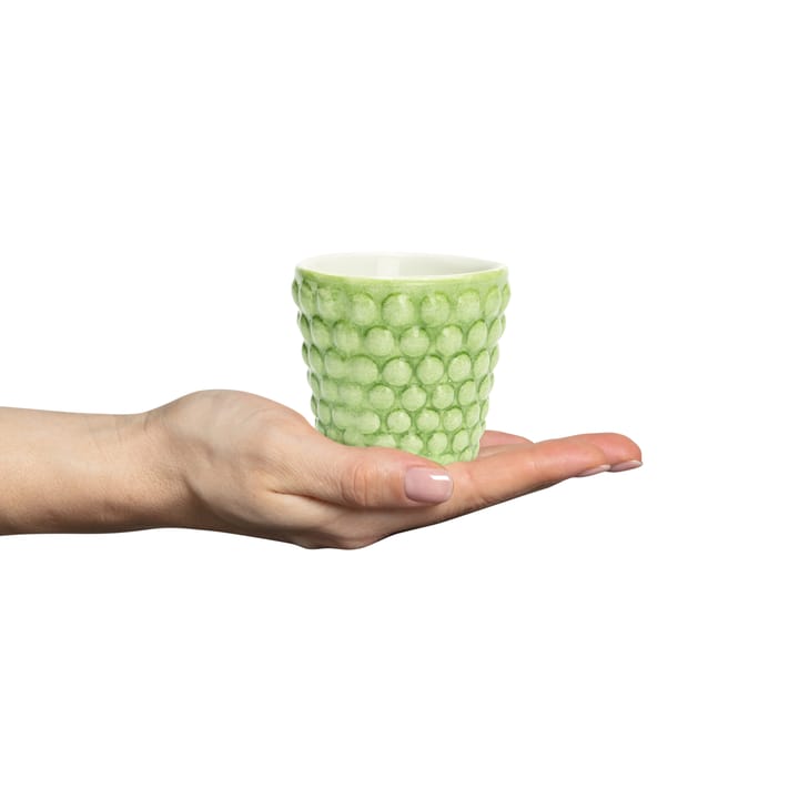 Bubbles espresso cup 10 cl, Green Mateus