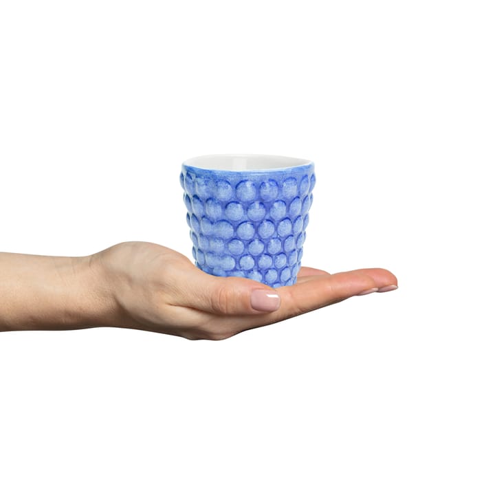 Bubbles espresso cup 10 cl, Light blue Mateus