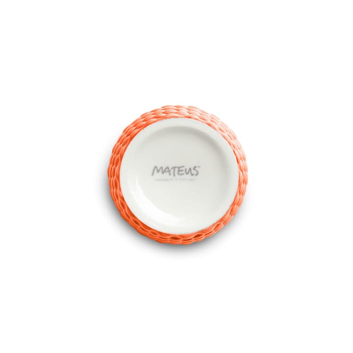 Bubbles espresso cup 10 cl, Orange Mateus