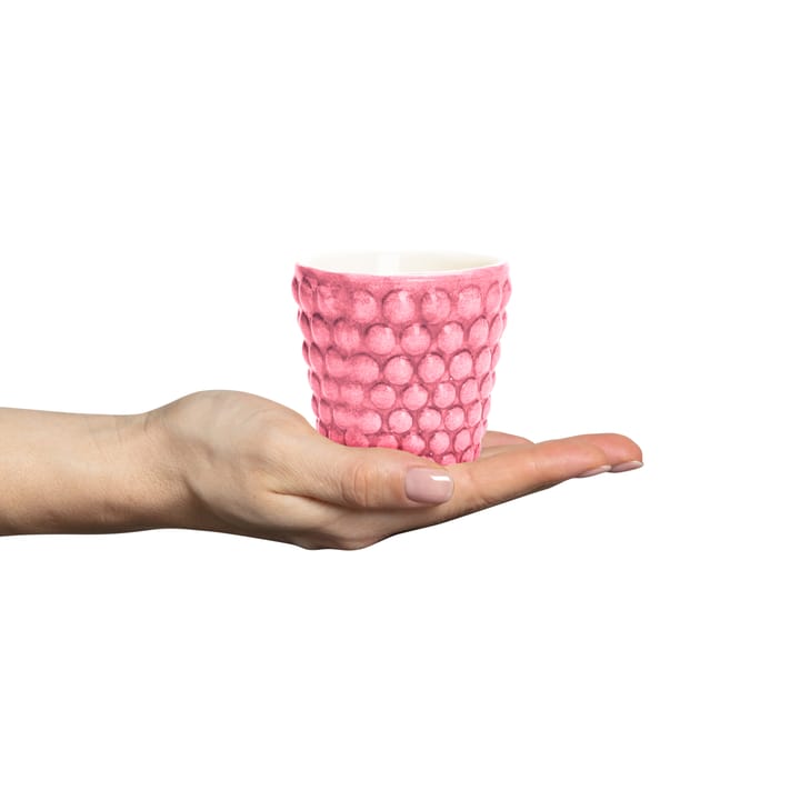 Bubbles espresso cup 10 cl, Pink Mateus