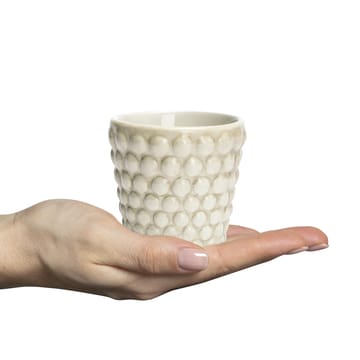 Bubbles espresso cup 10 cl - Sand - Mateus