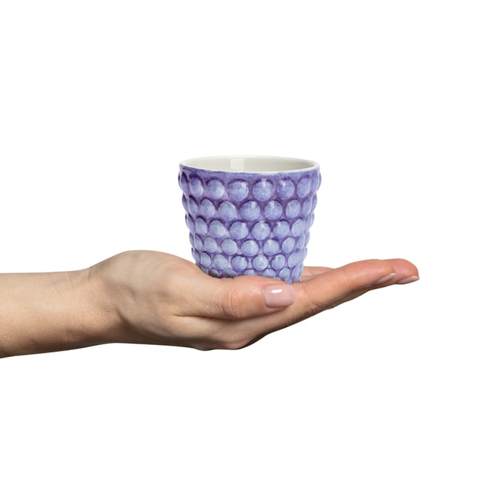 Bubbles espresso cup 10 cl, Violet Mateus