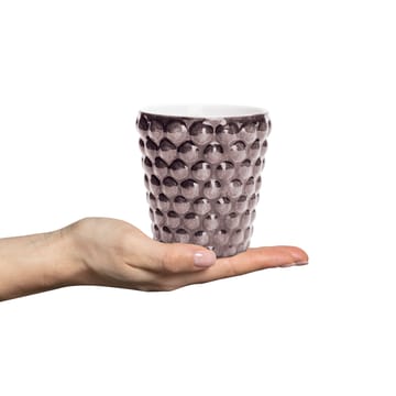 Bubbles mug 30 cl - Plum - Mateus