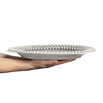 Bubbles oval saucer 35 cm - Grey - Mateus