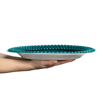 Bubbles oval saucer 35 cm - Ocean - Mateus