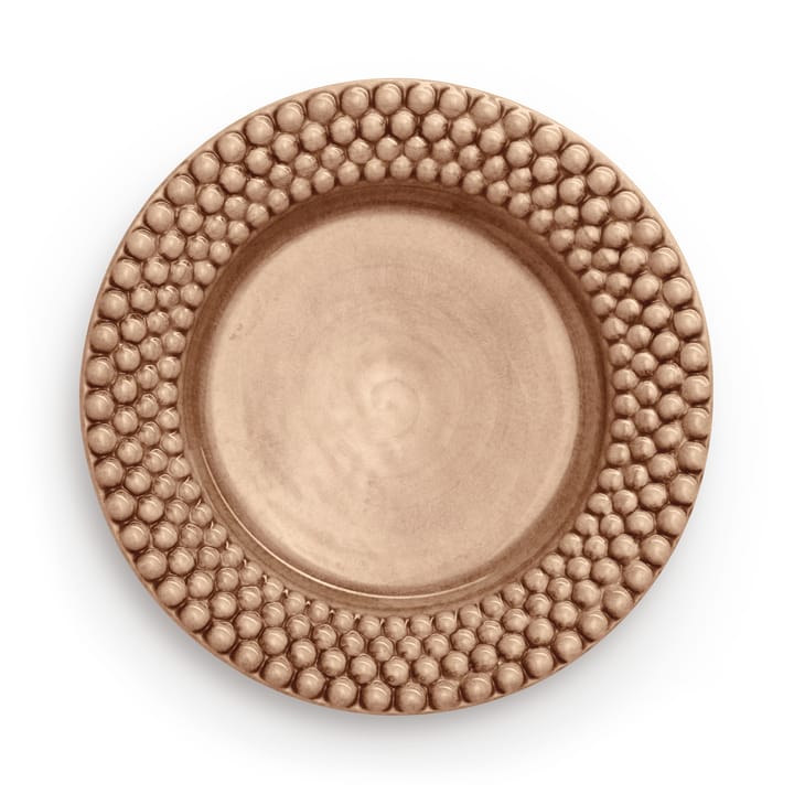 Bubbles plate 28 cm - cinnamon - Mateus