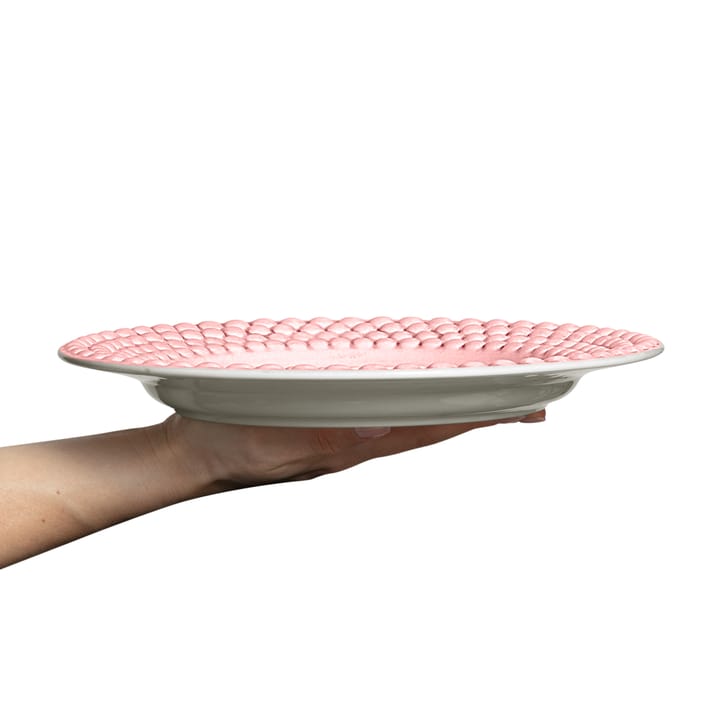 Bubbles plate 28 cm, light pink Mateus