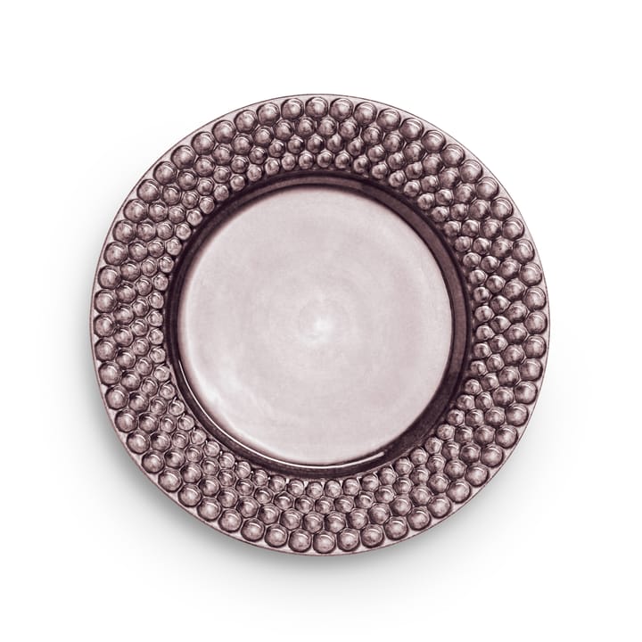 Bubbles plate 28 cm - Plum - Mateus